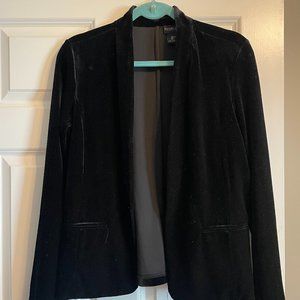 Black Velvet Blazer